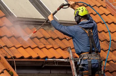 Démoussage et hydrofuge de toiture à Saraz
